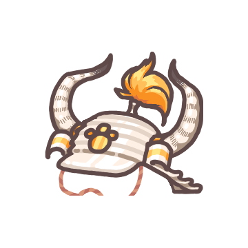 White Horned Samurai Helmet
